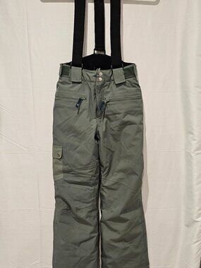 Dare 2b Kids Snow Bib Pants 11-12 152cm Green Waterproof Ski Snowboard